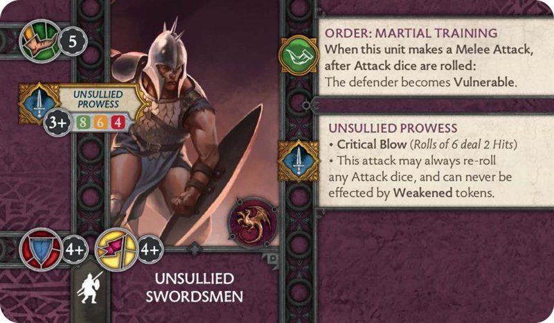 Targaryen Unsullied Swordmasters: A Song Of Ice and Fire